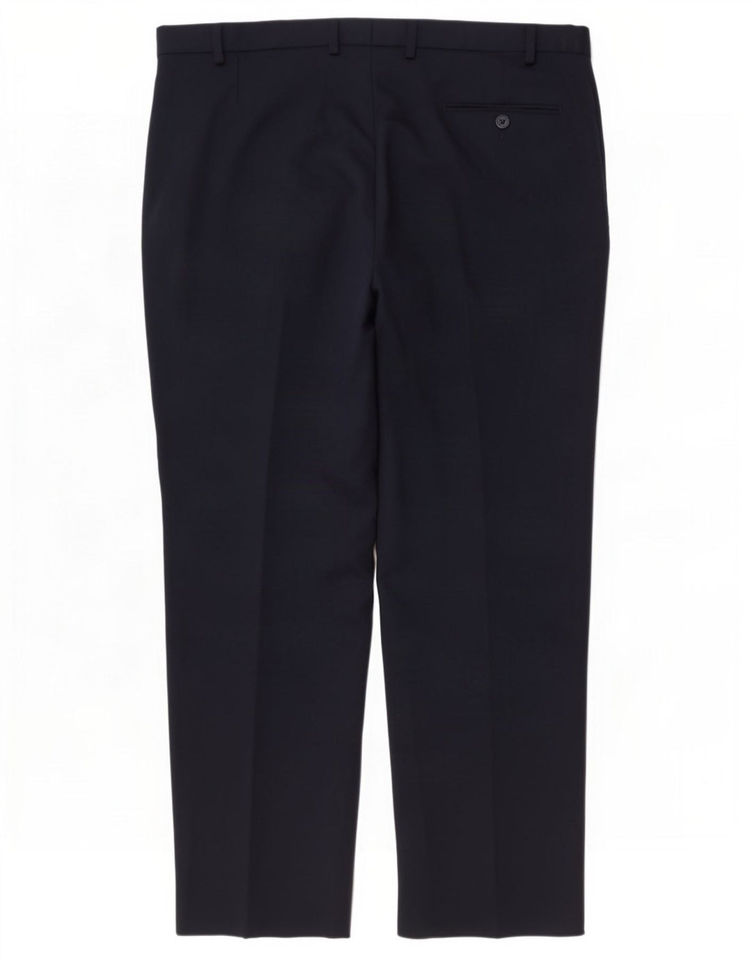 Marks & Spencer Herre Regular Fit Suit Bukser W44 L31 Marineblå polyester