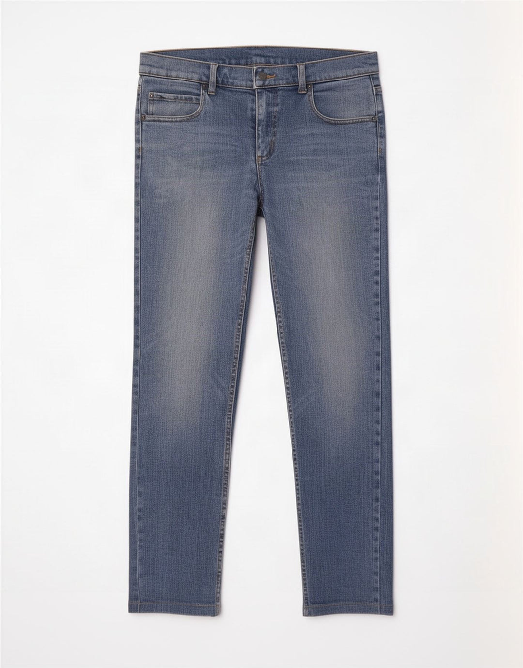 Billig Mandag Herre Slim Jeans W33 L31 Blå Bomuld