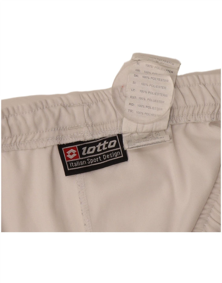 Lotto Herre Sportshorts Stor Hvid Polyester