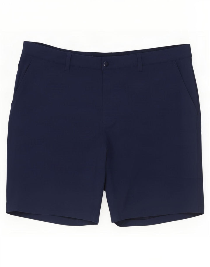 Adidas Chino Shorts til mænd W40 XL Marineblå polyester