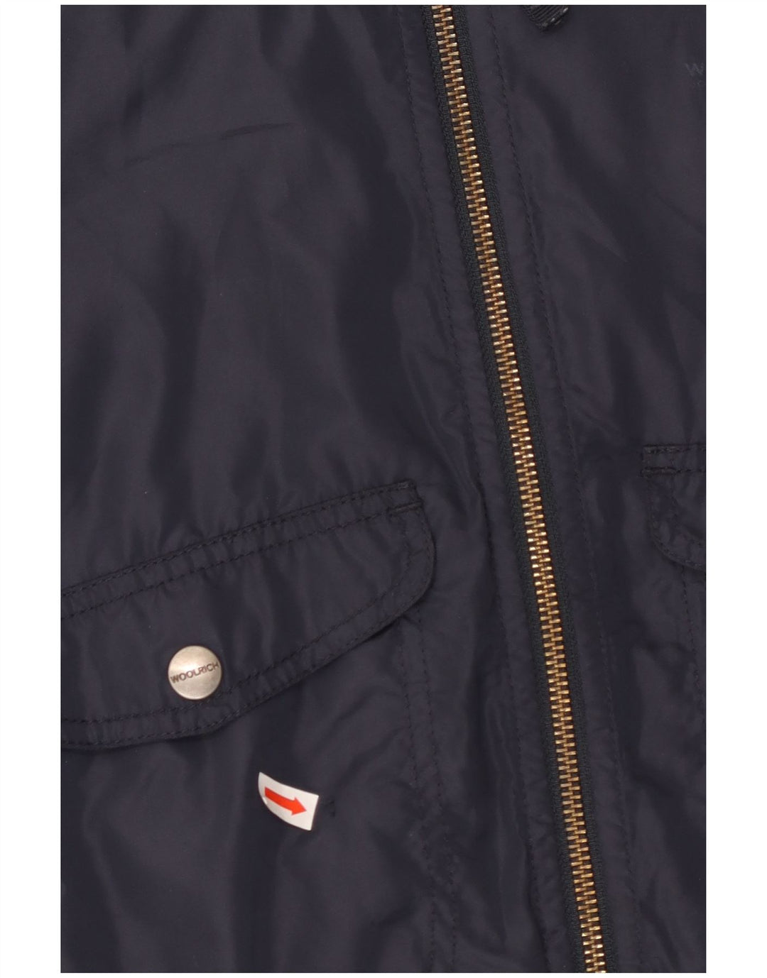 WOOLRICH Bomberjakke til drenge 5-6 år Navy Blue Colourblock