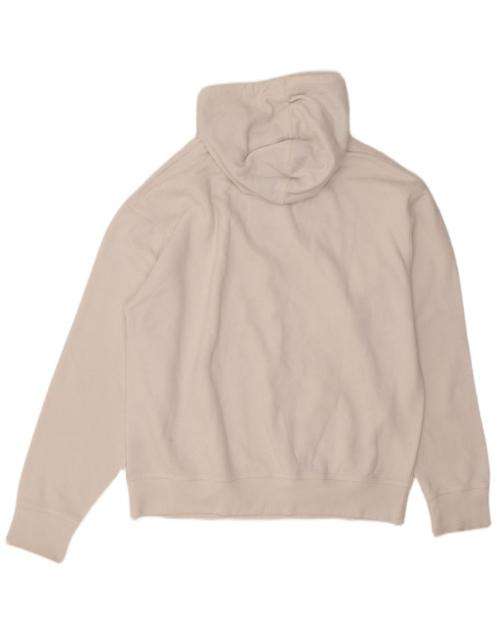 CHAMPION Grafisk hættetrøje til mænd Stor hvid bomuld