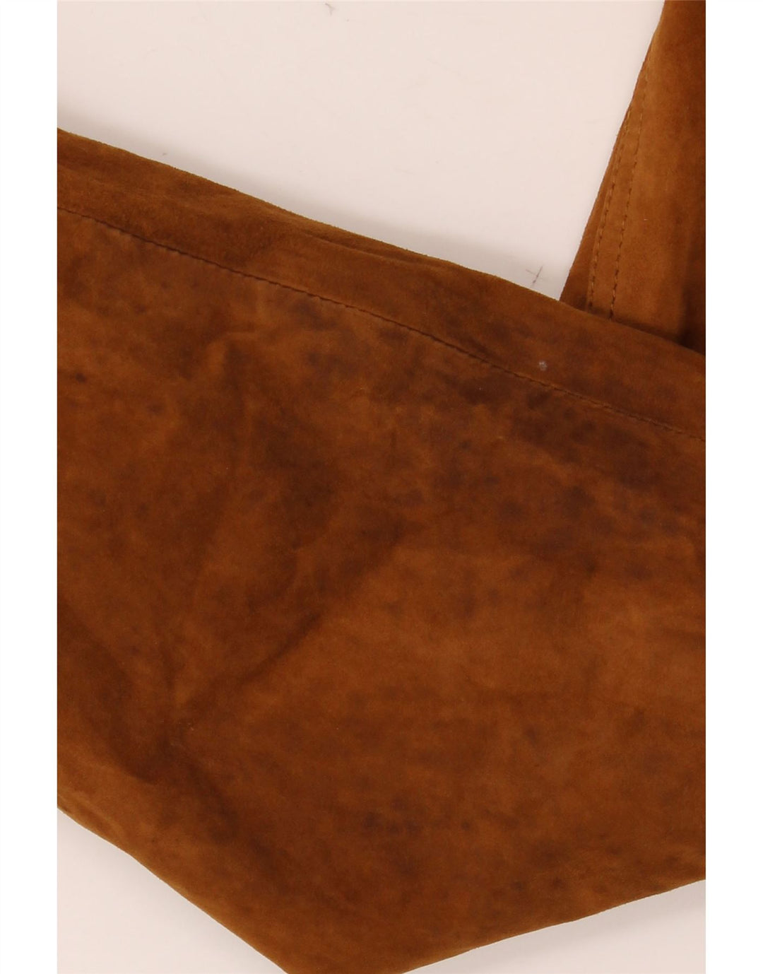 VINTAGE herre ruskind bomberjakke IT 58 4XL brunt læder