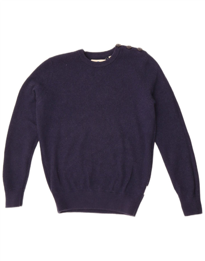 North Sails Herre Crew Neck Jumper Sweater Small Navy Blue Bomuld