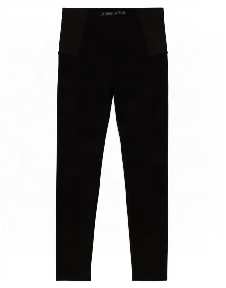 Zara Dame Leggings UK 4 XS Sort