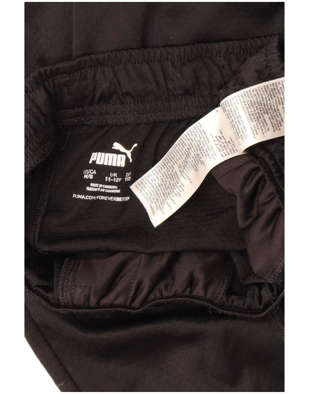 Puma Boys AC Milan træningsdragt bukser 11-12 år Sort Geometrisk