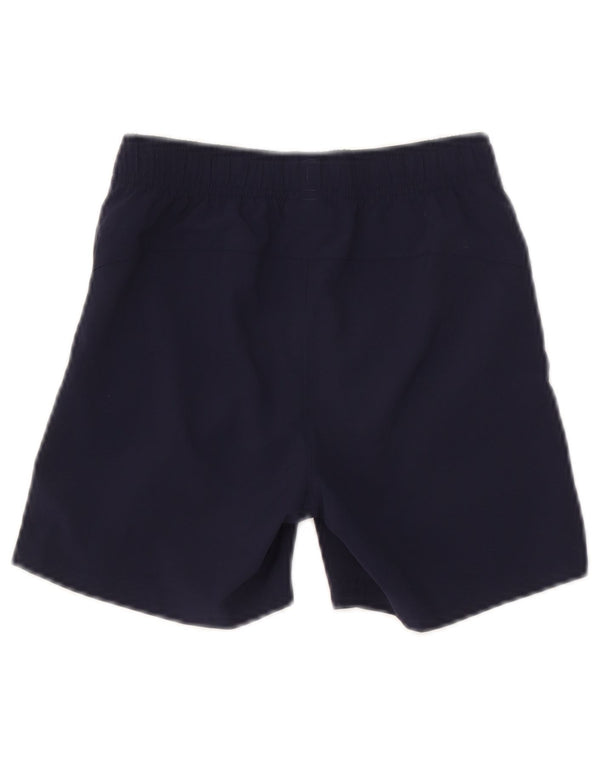 Puma Boys Sports Shorts 7-8 År Navy Blue Polyester