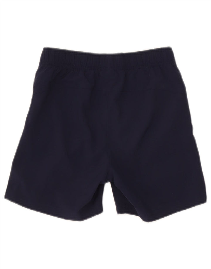 Puma Boys Sports Shorts 7-8 År Navy Blue Polyester
