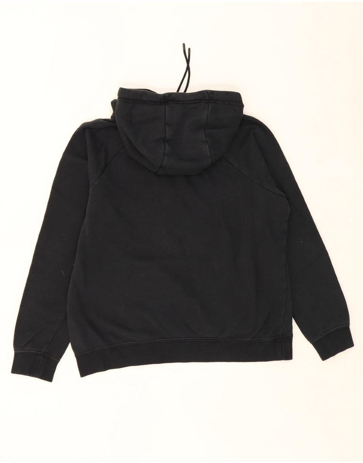 NIKE Mens Hoodie Jumper Medium Black Cotton Vintage Nike and Second-Hand Nike from Messina Hembry 