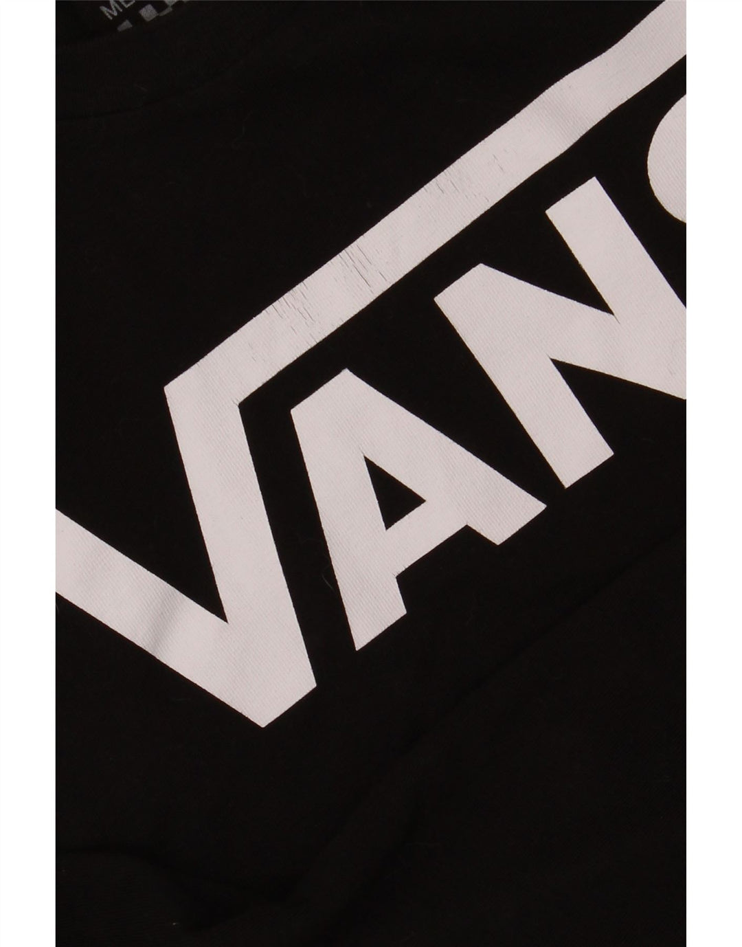 Vans Grafisk T-Shirt Top UK 14 Medium Sort