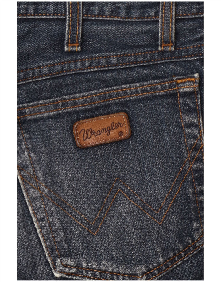 Wrangler Straight Jeans til mænd W34 L33 Blå