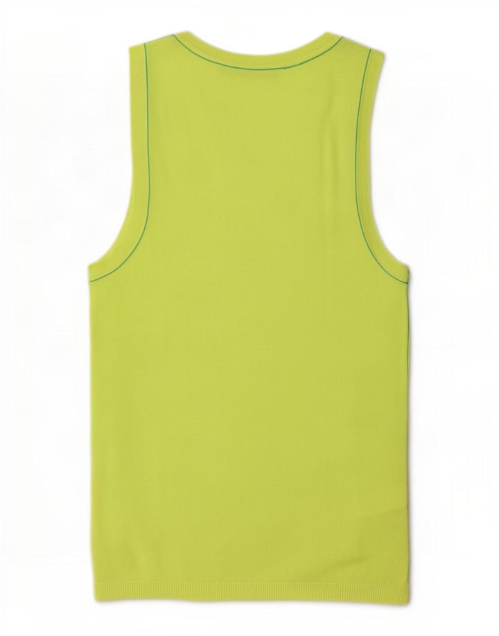 Zara Damevest Top UK 12 Medium Green Viscose
