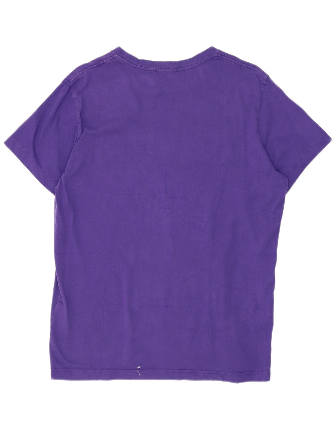 Diesel Dame Grafisk T-Shirt Top Stor Lilla Klassisk