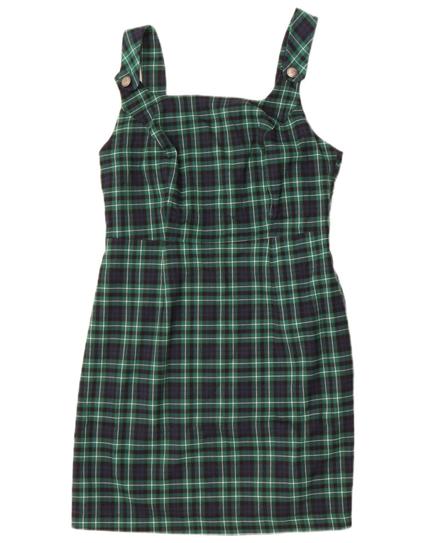 Joe Browns Dame Ærmeløs Skede Kjole UK 12 Medium Green Check