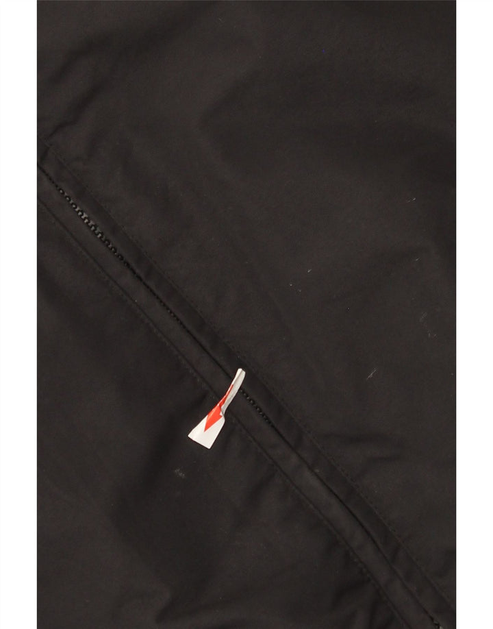 Canadiens Herre Bomber Jacket UK 42 XL Sort Nylon