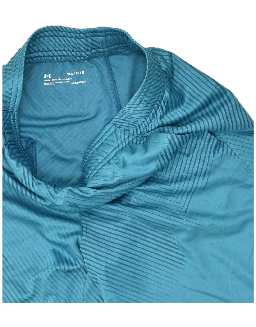 UNDER ARMOUR Drenge sportsshorts 11-12 år Store blåstribede