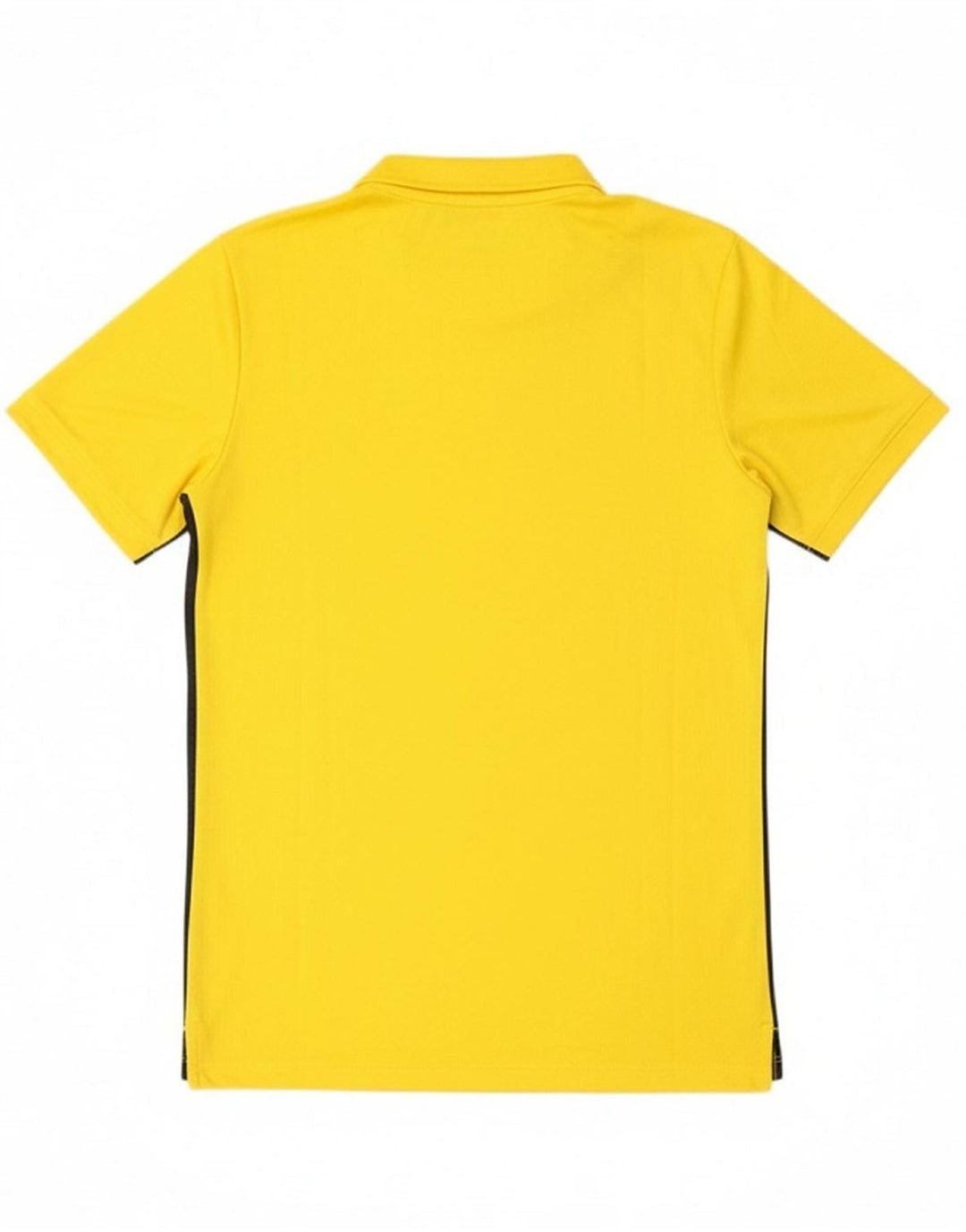 NIKE Mens Dri Fit Polo Shirt Small Yellow Colourblock Polyester