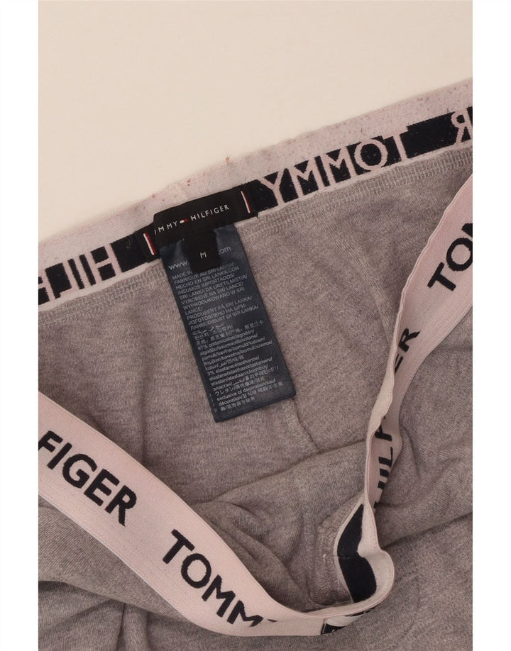 Tommy Hilfiger Herre grafiske sportsshorts mellemgrå bomuld