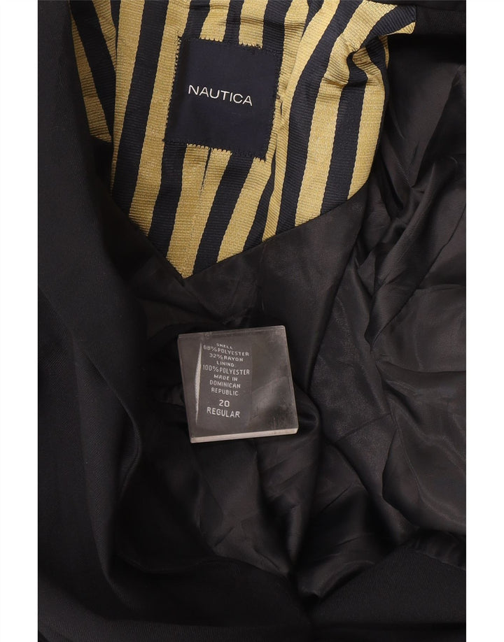 Nautica Boys 2-knaps blazerjakke 15-16 år marineblå polyester
