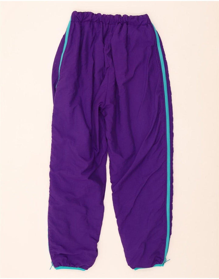 FRANK SHORTER Womens Tracksuit Trousers Joggers UK 14 Medium Purple