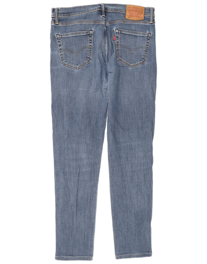 Levi's Herre 511 Slim Jeans W34 L32 Blå Bomuld