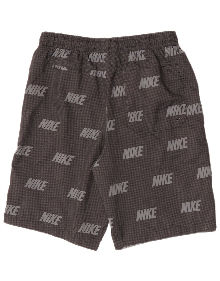 NIKE grafiske sportsshorts til drenge 13-14 år XL Grå plettet polyester