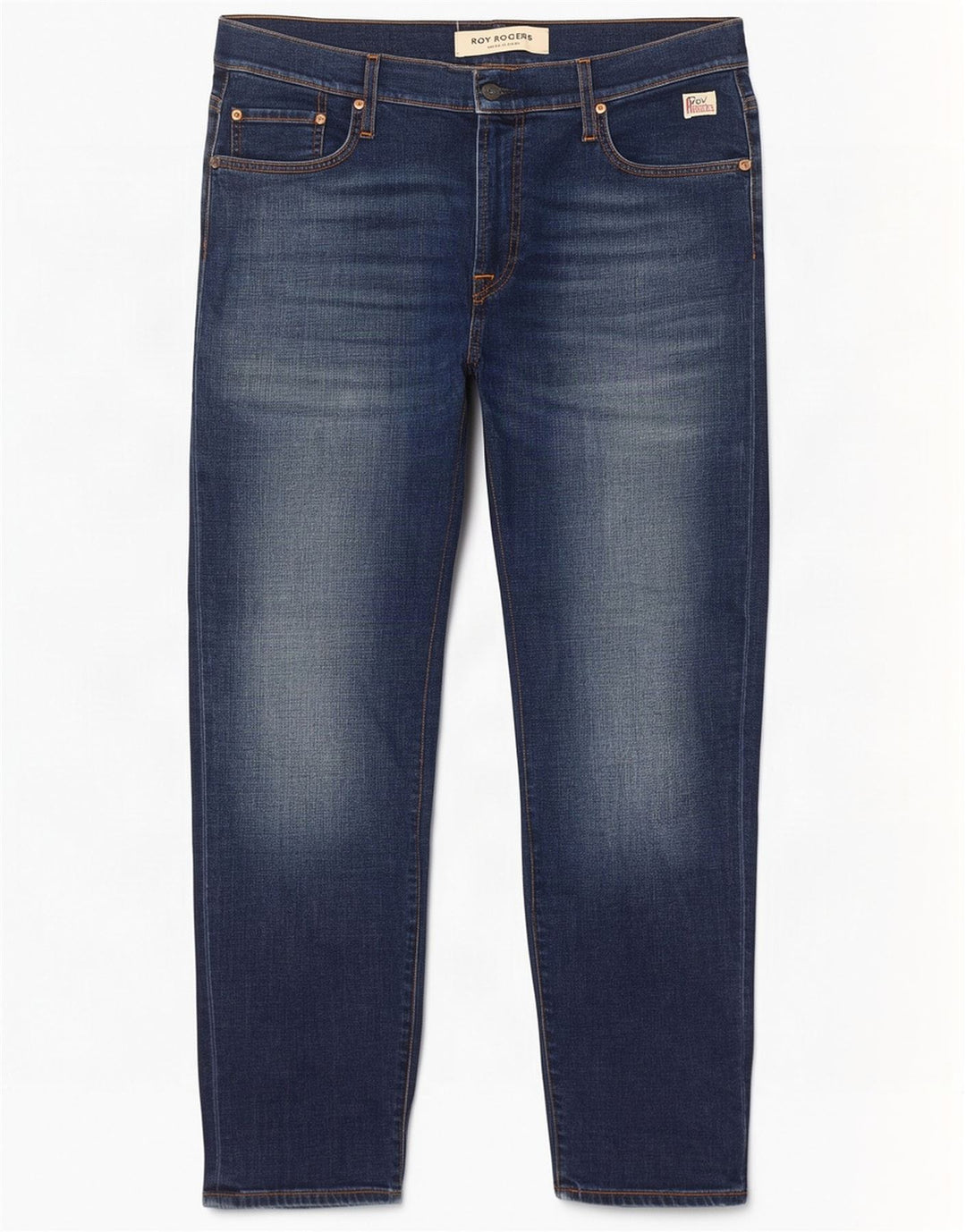 Roy Rogers Slim Jeans til mænd W35 L30 blå bomuld