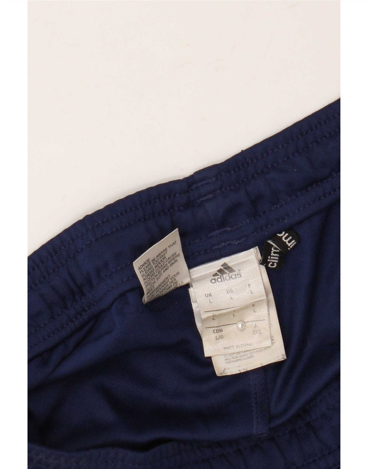 Adidas Herre Climacool Træningsdragt Bukser Large Navy Blue Colourblock