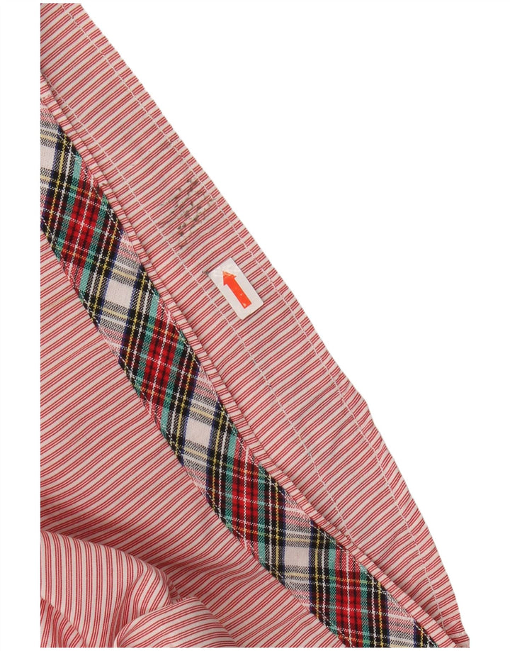MARLBORO CLASSICS Slim Fit skjorte til mænd, stor pink nålestribe