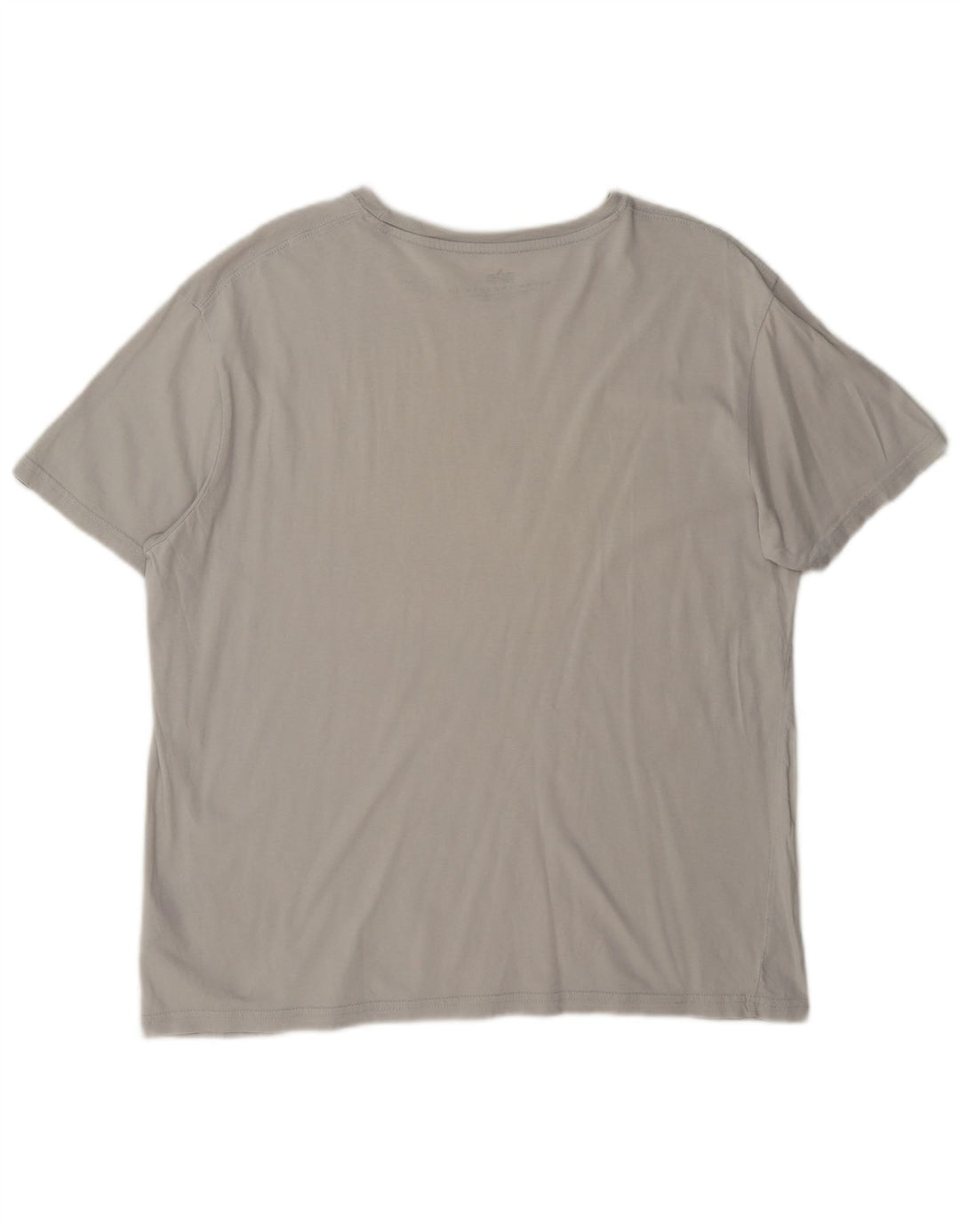 Alpha Industries Herre Grafisk T-Shirt Top Stor Grå