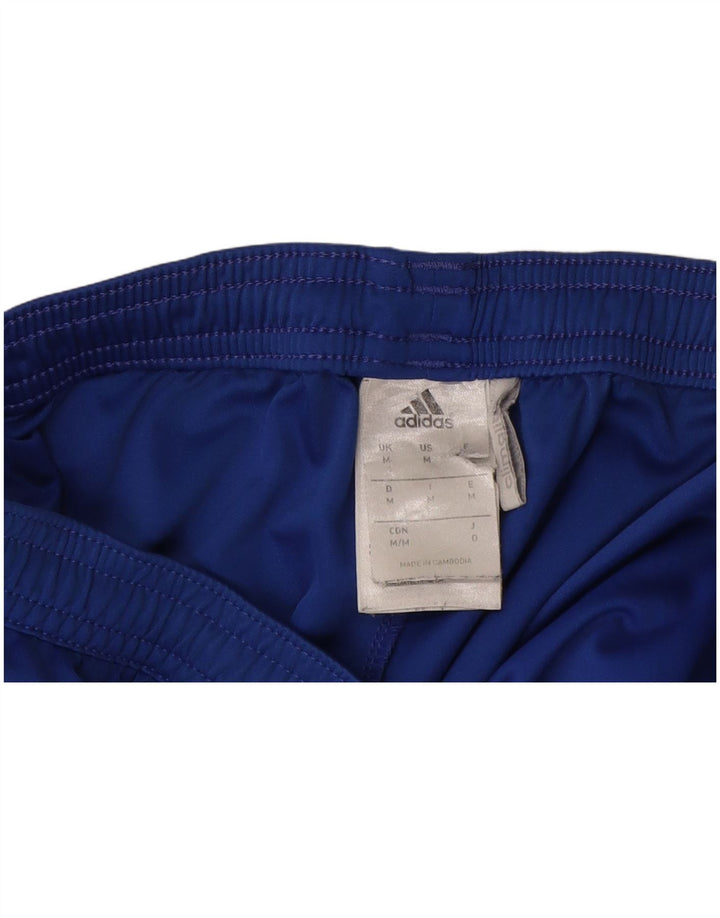 Adidas Herre Climalite Sportshorts Medium Blue Colourblock Polyester