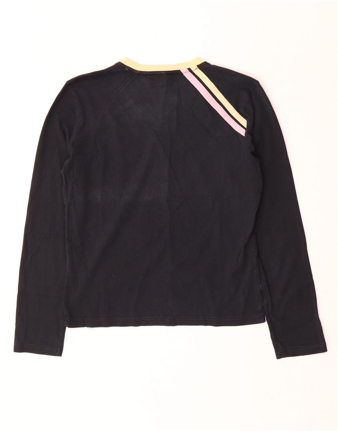 Sergio Tacchini Dame Grafisk Top Langærmet IT 44 Medium Sort