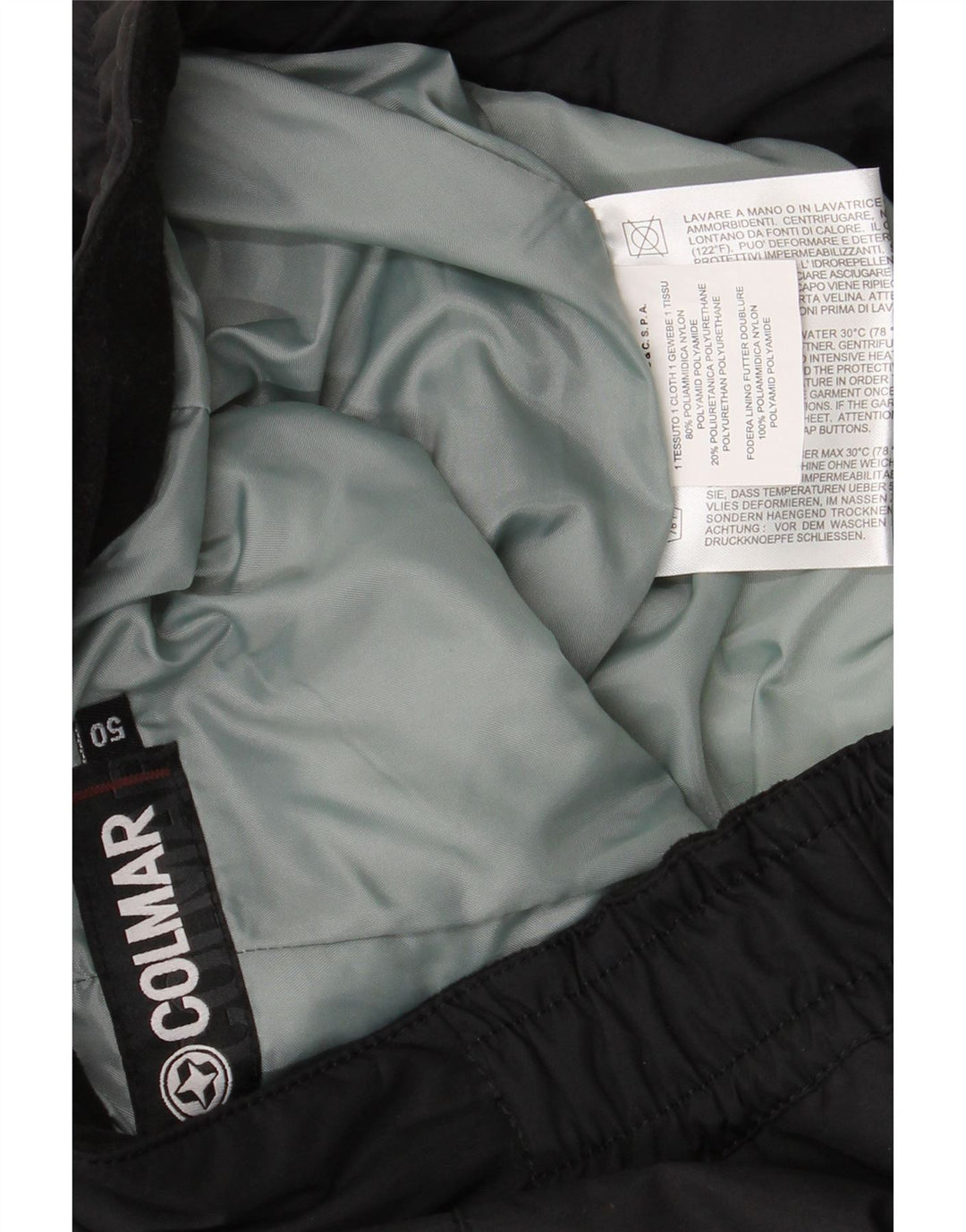 Colmar Herre Skibukser IT 50 Medium Sort Nylon