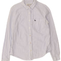 Jack Wills Dameskjorte UK 8 Small Blue Pinstripe Cotton