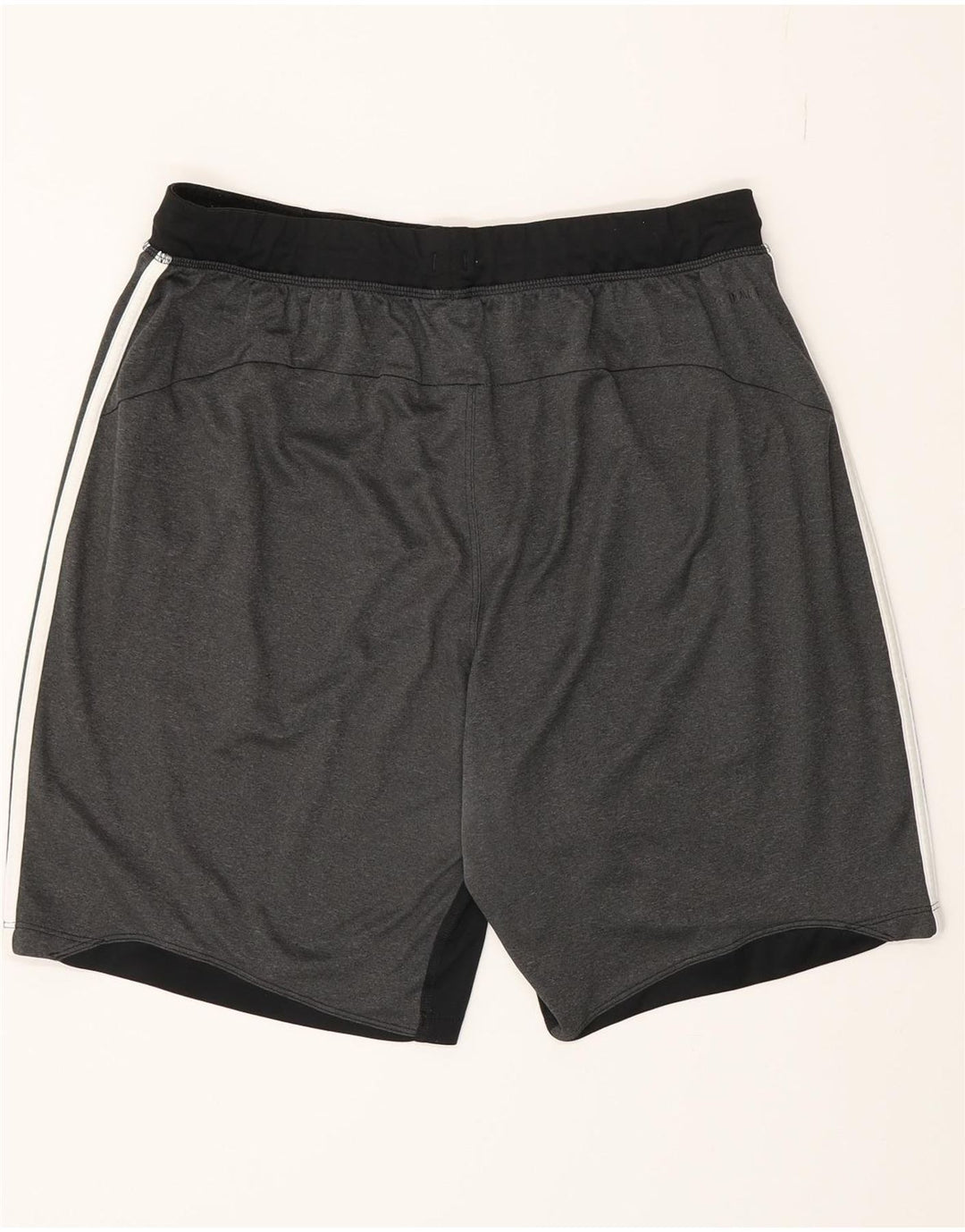 Adidas Herre Climalite Sportshorts Large Grå Colourblock Polyester