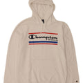 Champion Herre grafisk hættetrøje Jumper Large White