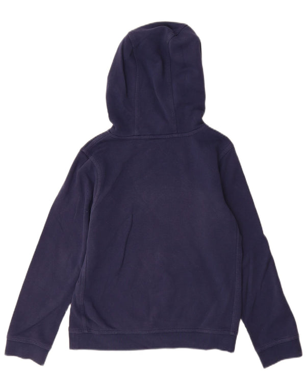 Nike Boys Hoodie Jumper 10-11 år Medium Navyblå Bomuld