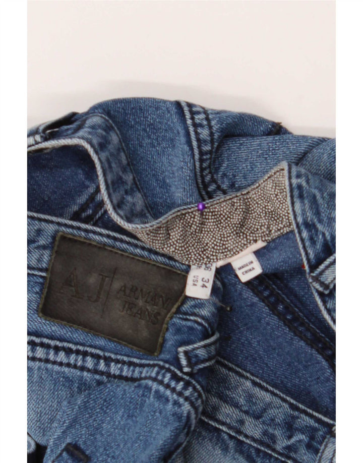 Armani Dame Slim Jeans W34 L29 Blå