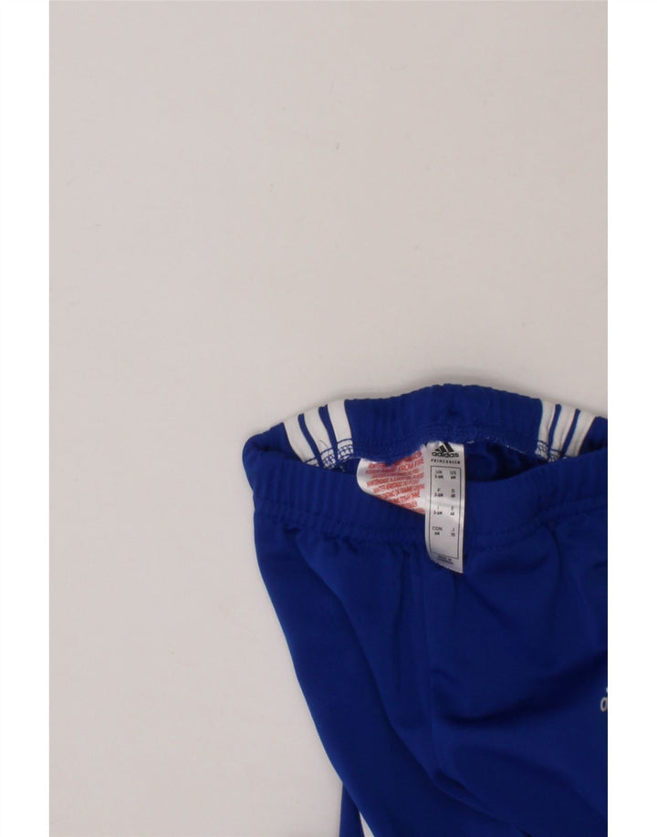 ADIDAS Baby Boys Joggers Tracksuit Trousers 3-6 Months  Blue Polyester Vintage Adidas and Second-Hand Adidas from Messina Hembry 