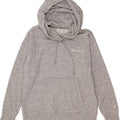 CHAMPION Womens Oversized Hoodie Jumper UK 6 XS Grey Polyester Vintage Champion and Second-Hand Champion from Messina Hembry 