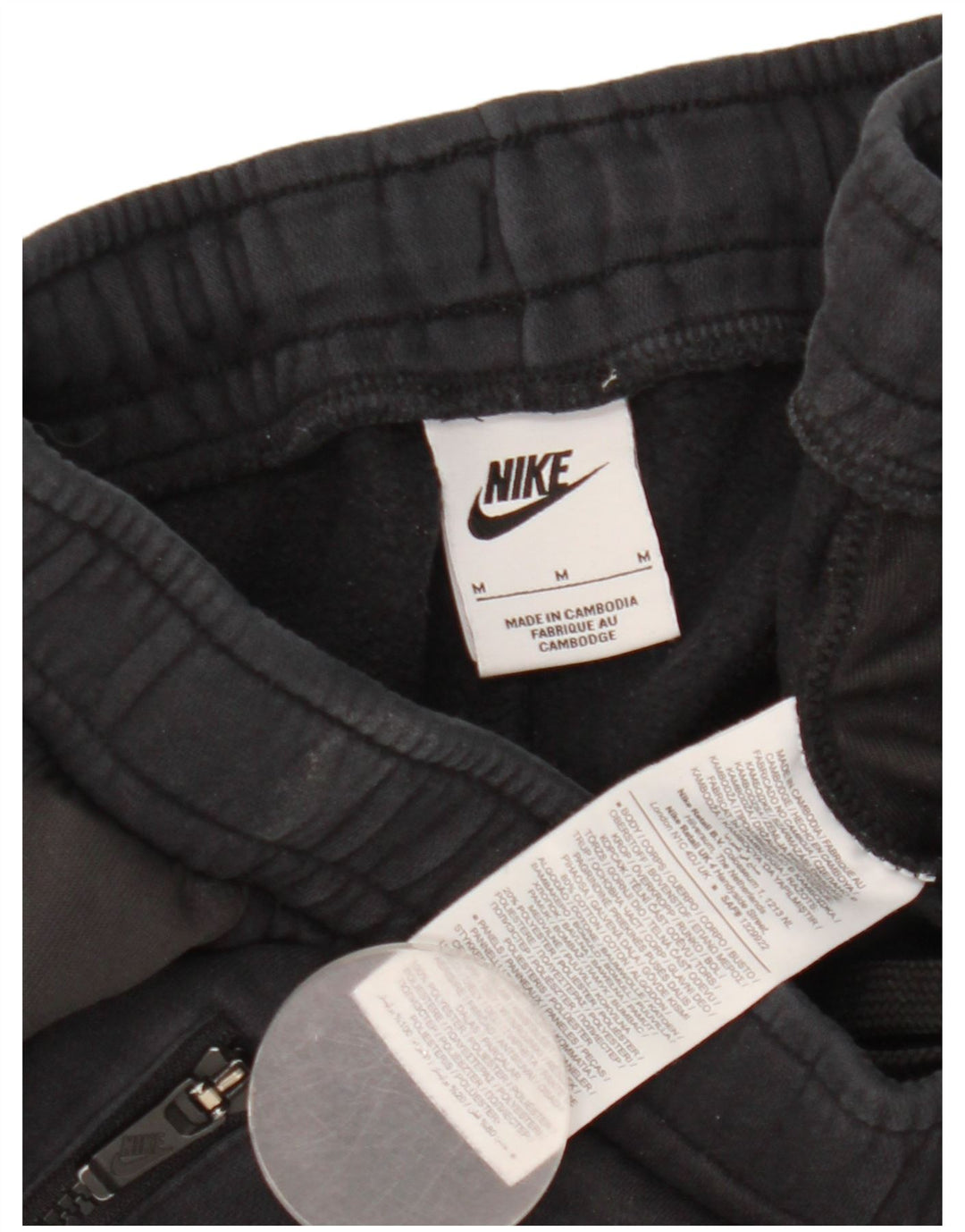 Nike Herre grafisk træningsdragt Bukser Joggers Medium Sort Bomuld