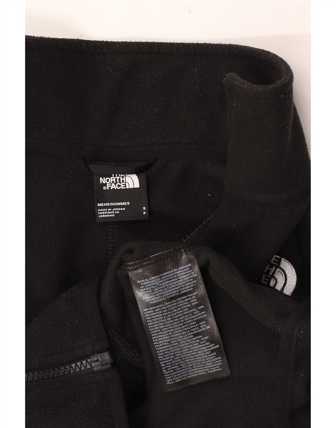 The North Face Herre Liner Fleecejakke UK 36 Small Black Polyester