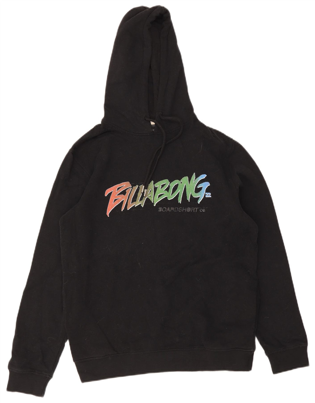Billabong Herre grafisk hættetrøje Jumper Medium Sort Bomuld