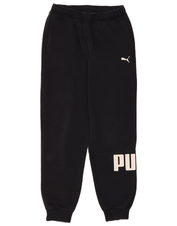 Puma Boys Grafisk træningsdragt Bukser Joggers 15-16 år Sort