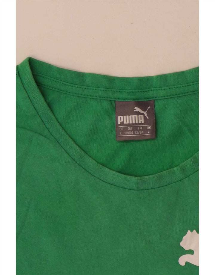 Puma Herre Grafisk Vest Top Stor Grøn