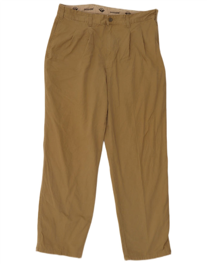 Dockers Herre Pegged Chino Bukser W34 L30 Khaki