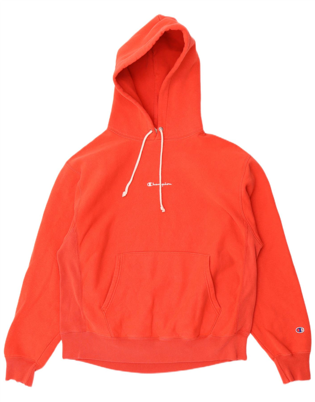 Champion Herre hættetrøje Jumper Large Orange Bomuld