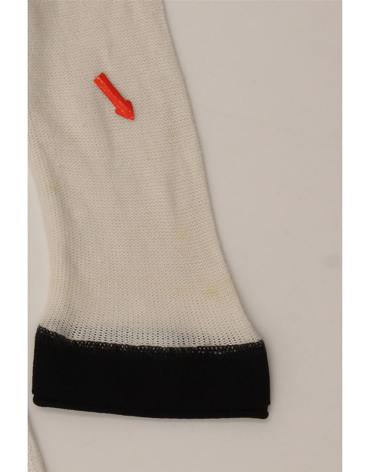 Gianfranco Ferre Dame Cardigan Sweater UK 10 Small White Colourblock