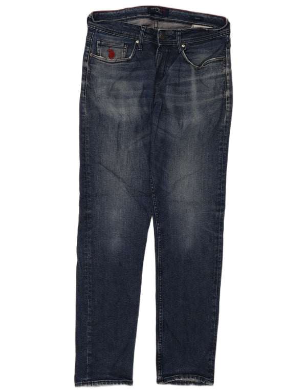 U.S. Polo Assn. Slim Jeans til mænd W31 L30 Marineblå
