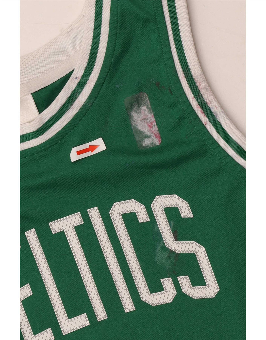 Adidas Boys Celtics Grafisk Vest Top 13-14 År Grøn Polyester